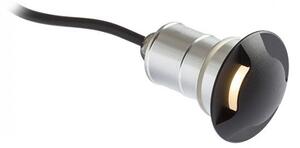 KICK III zápustná černá 230V LED 1W IP54 3000K - RED - DESIGN RENDL