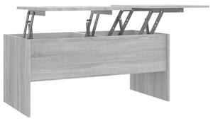 Konferenční stolek šedý sonoma 102x50,5x46,5cm kompozitní dřevo