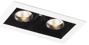 RED R12857 BONDY II zápustná bílá 230V LED 2x7W 24° 3000K - RED - DESIGN RENDL