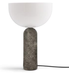 Stolní lampa New Works, Kizu Large, Šedá, Obývací pokoj, Kámen, Design