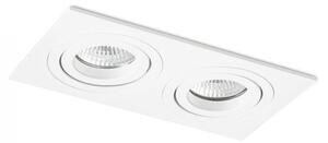 PASADENA GU10 SQ II zápustná bílá 230V GU10 2x50W - RED - DESIGN RENDL