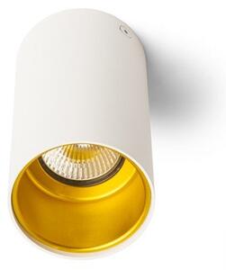 TUBA stropní matná bílá/zlatá 230V GU10 35W - RED - DESIGN RENDL