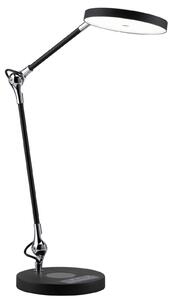 Stolní lampa Paulmann, Numis, stmívatelné, Černá, Pracovna, Kov, Moderní