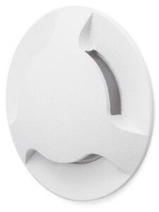 KICK III zápustná bílá 230V LED 1W IP54 3000K - RED - DESIGN RENDL