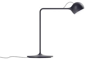 Stolní lampa Artemide, Ixa, stmívatelné, Černá, Obývací pokoj, Kov, Design
