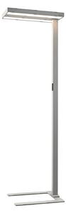 Stojací Lampa Arcchio, Logan Ultra, stmívatelné, Metalická, Pracovna, Hliník, Moderní