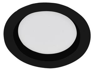 KHL K53300.02.RF.BK-BK.OP.ST.8.30 533002RBBO3 Zápustné svítidlo LACUS BLACK LED IP44 15W 3000K 1470lm 142mm - KOHL-Lighting (starý kód: KHL K53301.BK.3K)