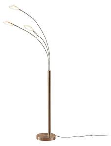 Stojací Lampa Lindby, Anea, Metalická, Obývací pokoj, Kov, Moderní