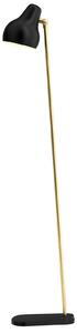 Stojací Lampa Louis Poulsen, VL38, stmívatelné, Černá, Obývací pokoj, Kov, Design