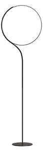 Stojací Lampa kdln, Poise, stmívatelné, Černá, Obývací pokoj, Kov, Design