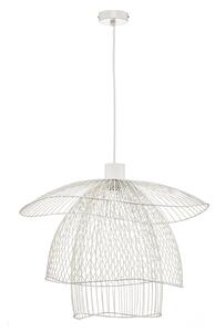 Závěsná svítidlo Forestier, Papillon S, stmívatelné, Bílá, Obývací pokoj, Kov, Design