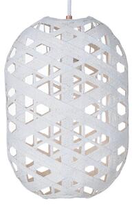 Závěsná svítidlo Forestier, Capsule S, stmívatelné, Bílá, Obývací pokoj, Bambus, Design