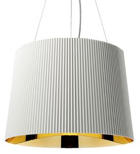 Závěsná svítidlo Kartell, Gé, Bílá, Obývací pokoj, Plast, Design