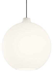 Závěsná svítidlo Louis Poulsen, Wohlert, stmívatelné, Bílá, Obývací pokoj, Sklo, Design