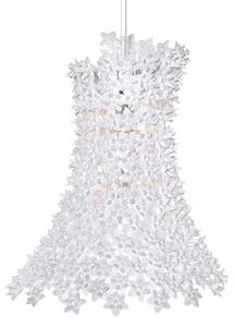 Závěsná svítidlo Kartell, Bloom, Bílá, Obývací pokoj, Plast, Design
