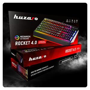 Huzaro Počítačová klávesnice Rocket 4.0