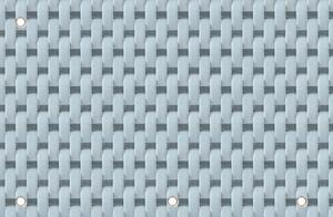 Balkonová ratanová zástěna s očky MALMO, světle šedá/tmavě šedá, výška 90 cm šířka různé rozměry 1300 g/m2 MyBestHome Rozměr: 90x200 cm