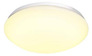 LA 1002020 LIPSY 30 Dome, LED, venkovní nástěnné a stropní nástavbové svítidlo, bílá, IP44, 3000/4000K - BIG WHITE (SLV)
