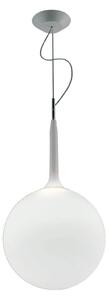 Závěsná svítidlo Artemide, Castore, stmívatelné, Bílá, Obývací pokoj, Sklo, Design