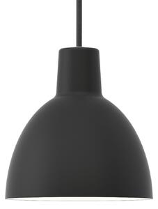 Závěsná svítidlo Louis Poulsen, Toldbod 170, stmívatelné, Černá, Obývací pokoj, Kov, Design