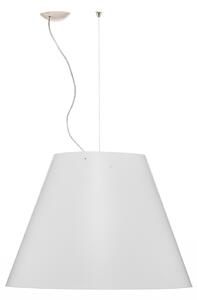 Závěsná svítidlo Luceplan, Grande Costanza, Bílá, Obývací pokoj, Plast, Design