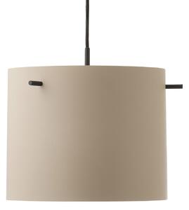 Závěsná svítidlo FRANDSEN, FM1954, stmívatelné, Šedá, Obývací pokoj, Kov, Design