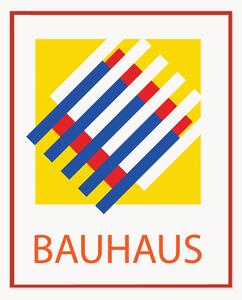 Zarámovaný digitální tisk Bauhaus Grill
