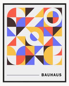 Zarámovaný digitální tisk Retro Moderns Bauhaus Poster