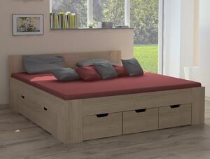 Postel Astral 140x200 cm, dub sonoma