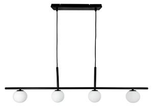 Závěsná svítidlo Dyberg Larsen, Alice, stmívatelné, Černá, Obývací pokoj, Kov, Design