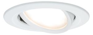 P 93484 Vestavné svítidlo LED Nova kruhové 1x6,5W bílá mat nastavitelné 3-krokové-stmívatelné - PAULMANN