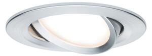 P 93486 Vestavné svítidlo LED Nova kruhové 1x6,5W hliník broušený nastavitelné 3-krokové-stmívatelné - PAULMANN