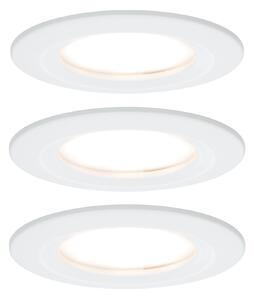P 93460 Vestavné svítidlo LED Nova kruhové 3x6,5W bílá mat nevýklopné - PAULMANN