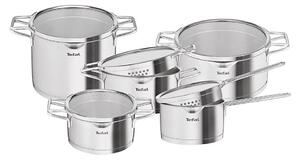 Tefal - Sada hrnců 10 ks NORDICA nerez