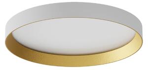 Redo 01-3745 Dama, bílo-zlaté stropní svítidlo, LED 30W, 3000/4000/5000K, průměr 35cm