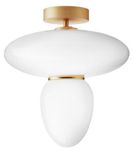 Stropní Lampa Nuura Aps, Rizzatto 42, stmívatelné, Bílá, Obývací pokoj, Sklo, Design