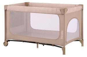 Lionelo - Cestovní postýlka JASMIN EASY FOLD Beige Sand