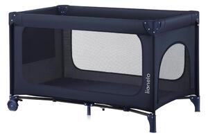 Lionelo - Cestovní postýlka JASMIN EASY FOLD Navy Blue