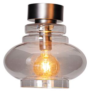 Stropní Lampa By Rydéns, Dolores, stmívatelné, Šedá, Obývací pokoj, Sklo, Skandinávský