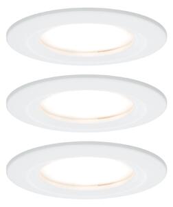P 93496 Vestavné svítidlo LED Nova kruhové 3x6,5W bílá mat nevýklopné 3-krokové-stmívatelné - PAULMANN