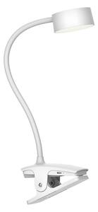 Top Light-LED Stm. doty. stolní lampa s klipem BELLA LED/4,8W/5V 3000-6500K bílá