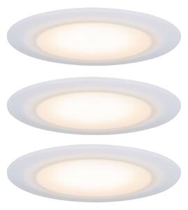 P 99942 Premium vestavná svítidla sada LED Suon WarmDim 2000-2700K 3x6,5W 230 V saténové - PAULMANN
