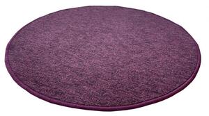 VOPI Kusový koberec Astra vínová Varianta: Kulatý průměr 67 cm