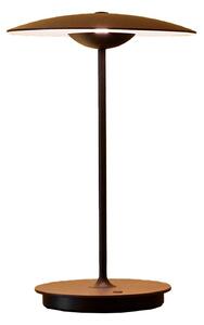 Stolní lampa MARSET, Ginger, stmívatelné, Dřevo, Obývací pokoj, Dřevo, Design