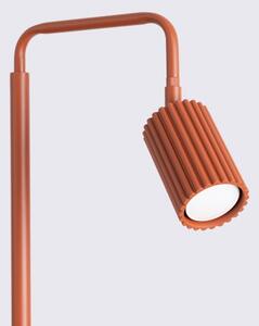 Sollux SL.2023 - Stojací lampa KARBON 1xGU10/10W/230V oranžová