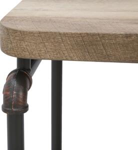Konzolový stolek Mauro Ferretti Maniva, MDF/kov
