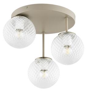 Brilagi - Přisazený lustr STELLA 3xE27/60W/230V béžová/zlatá