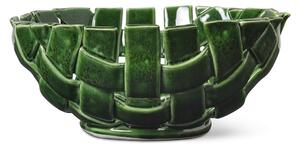 Keramická mísa Plait Emerald Green 24 cm