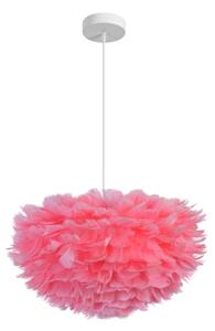 Brilagi - Lustr na lanku FEATHER 3xE27/40W/230V pr. 50 cm růžová