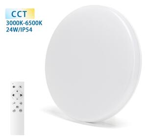 Aigostar - LED Koupelnové stropní svítidlo LED/24W/230V 3000K-6500K IP54 + DO